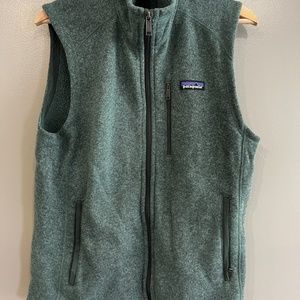 Patagonia Better Sweater Fleece Vest Medium Green